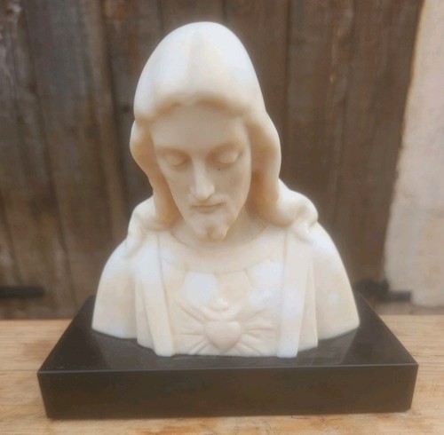 Ancien petit buste marbre - ancien,