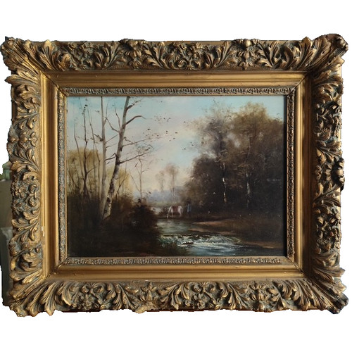 Tableau halte au bord - bord, de