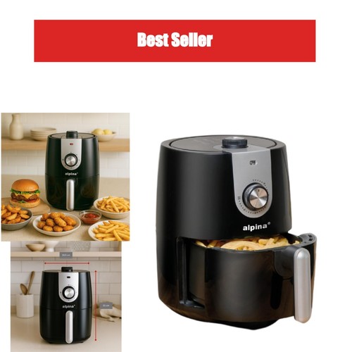 Friteuse sans huile alpina air - huile,