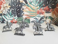  CAVALIERS MOYEN AGE ,  figurines  Publicitaire café MOKAREX