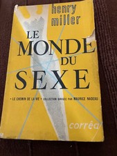 Le monde du sexe Henry Miller