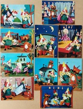 --- KIRI LE CLOWN. 10 CARTES POSTALES YVON (COMPLET) --- ORTF