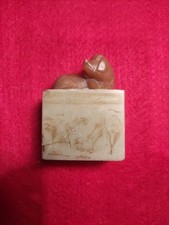Ancien Sceau Chinois En Pierre