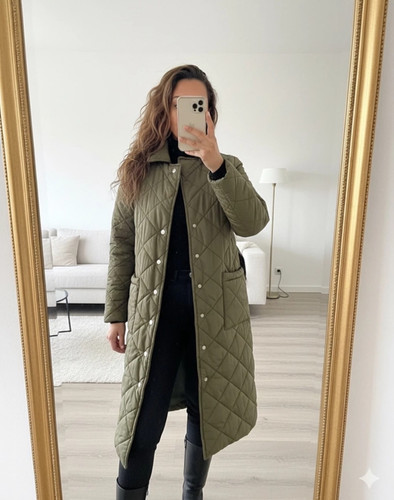Manteau long matelassé kata - manteau,