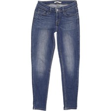 Levi's 535  Femme Bleu Skinny Regular  Jeans W28 L28 (78077)