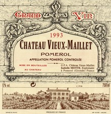 POMEROL ETIQUETTE CHATEAU