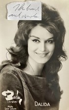 Rare belle carte Dalida