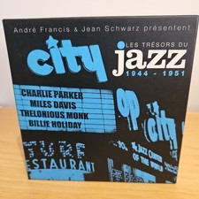 CD - coffret LES TRÉSORS DU JAZZ 1944/1951 - 10 cd