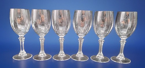 Lot verres pieds pour - 6, a