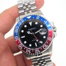 40mm Parnis Sapphire Automatic