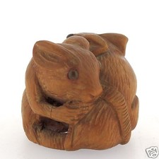 Old Signed Carved Wooden