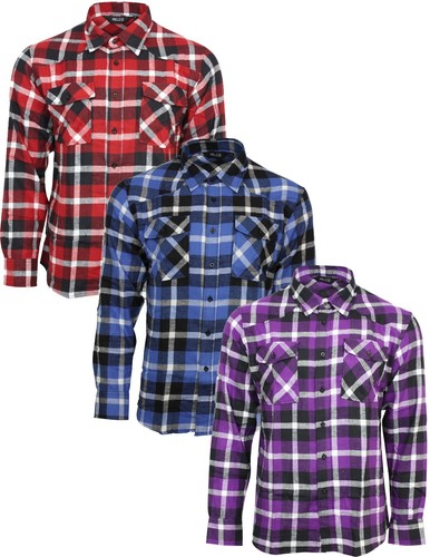 Relco hommes brossé flanelle - relco,