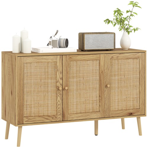 Homcom buffet 120x40x75cm - buffet,