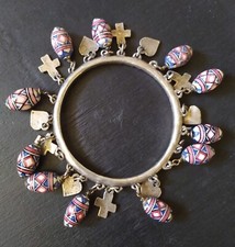 Bracelet métal pointu - bracelet, a