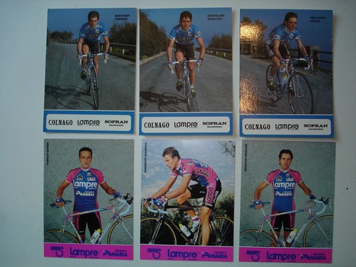 Cyclisme cartes lampre - cyclisme,