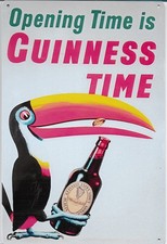 PLAQUE METAL GUINNESS