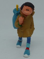 ANCIENNE FIGURINE PVC PLASTOY GASTON LAGAFFE SAC A DOS
