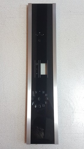 Façade platine noir chrome