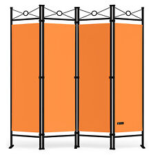 Paravent orange/rouge - 4