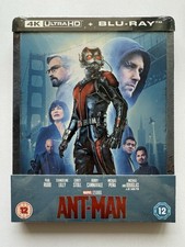 Ant-Man Bluray Steelbook 4K UHD UK Zavvi Neuf Sous Blister. MARVEL