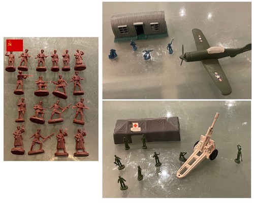 Anciens soldats plastique - soldats,