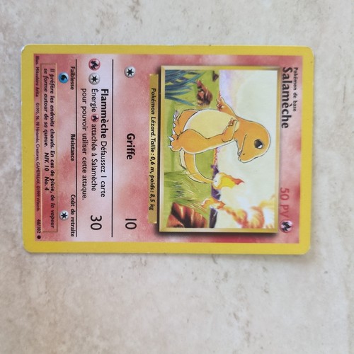 Carte pokemon salamèche set - salamèche,