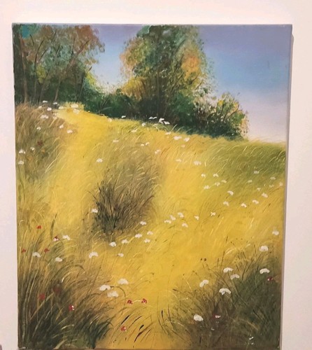 Tableau paysage printanier - printanier, –
