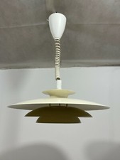 Lustre Suspension BLANC Monte & Baisse  Vintage   An 70's DLG poulsen henningsen