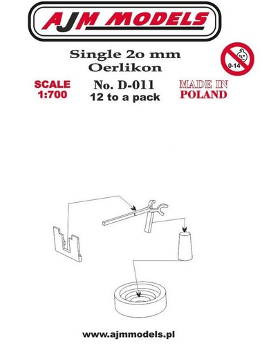 Ajm models d011 oerlikon - ajm,