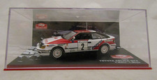 VOITURE 1/43 TOYOTA CELICA GT4 #2 RALLYE MONTE CARLO 1991 CARLOS SAINZ - ALTAYA