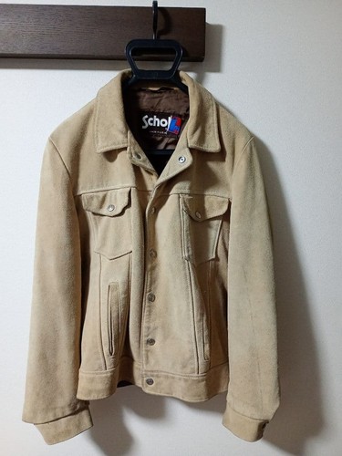 Schott veste trucker cuir - en,