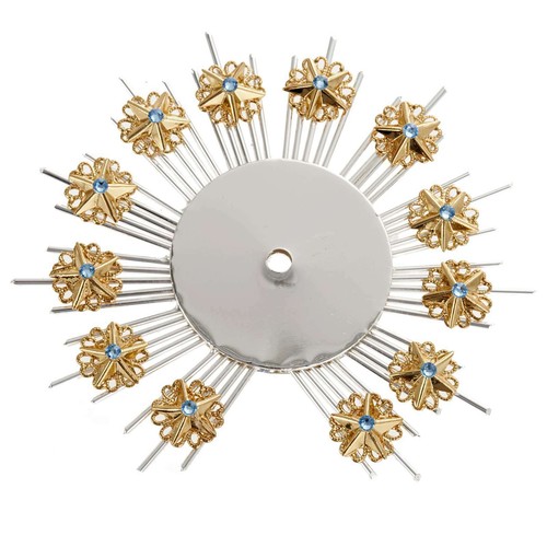 Couronne toiles laiton or - couronne,