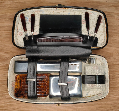 Ancienne trousse toilette - trousse, de