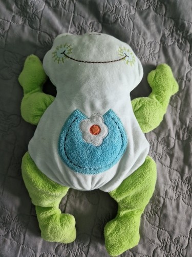 Doudou grenouille verte - grenouille,