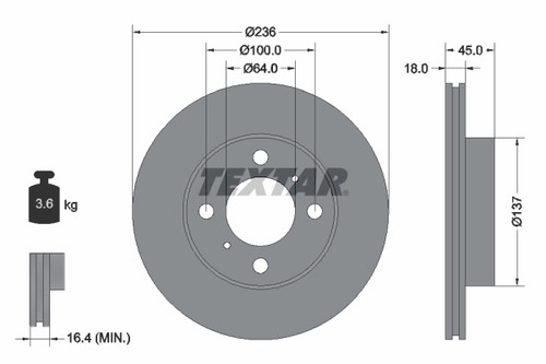 Lot disque de frein - 2,