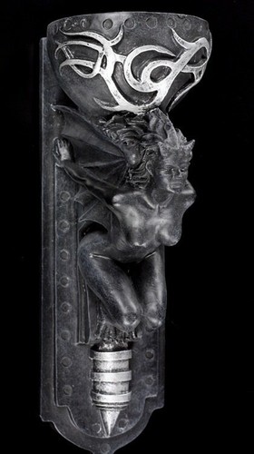 Bougeoir démon femelle - -,