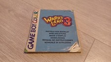 Notice pour jeu Game Boy Color Warioland 3