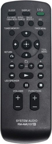 Amu137 replaced remote fit - rm-amu137,