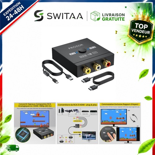 Convertisseur rca vers - convertisseur,