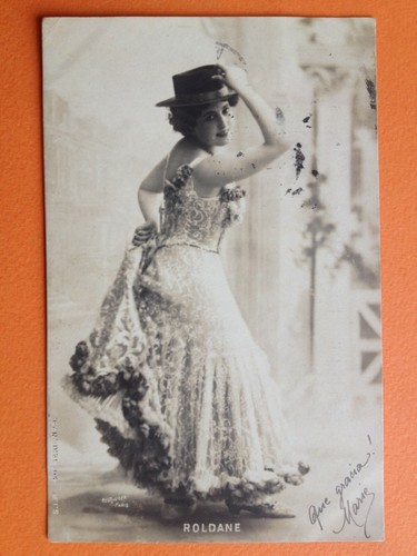 Cpa portrait actrice - de,