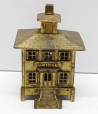 Tirelire ancienne caisse - ancienne,
