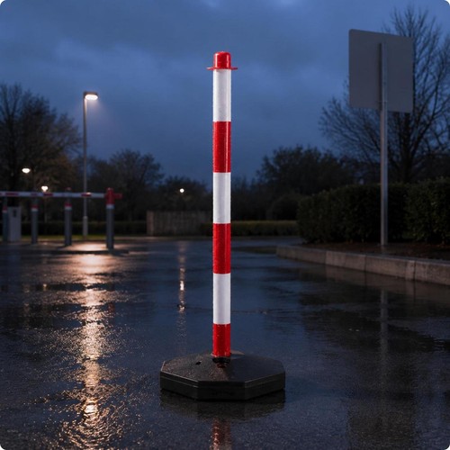 Poteau signalisation mobile - de,