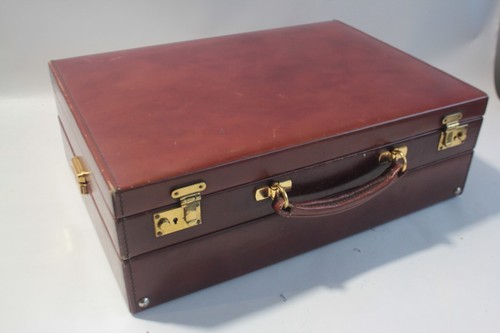 Asprey attaché case cuir - attaché-case,