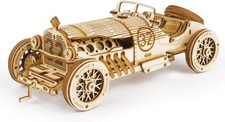 Car en Bois à Construire - 3D Puzzle Maquette Bois - Maquette mécanique pour ...