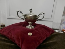 confiturier style Empire,Napoléon III,métal argenté,H 19cm