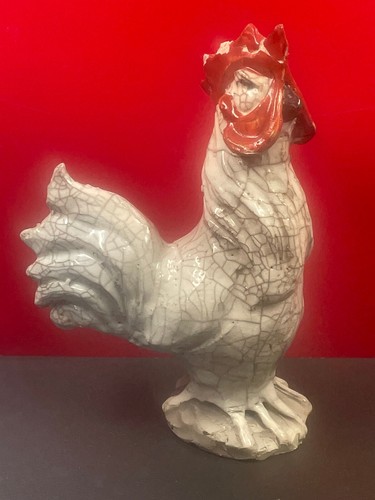 Coq céramique france 5 cm - céramique,