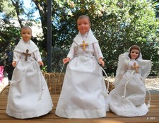 LOT DE 3 POUPEES VINTAGES