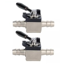 Jeu de deux soupapes d'arr??t de gaz carburant en ligne pour tondeuses Kart conv