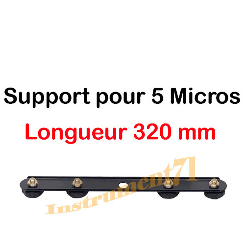 Support couplage pour 5 - pour,