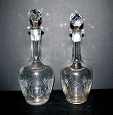 Lot de 2 Carafes anciennes en